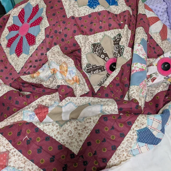 Patchwork Quilted Jacket - Picture 4 of 4